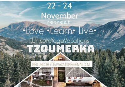 Τzoumerka Yoga Retreat “LOVE, LEARN, LIVE”